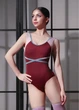 Купальник майка MAIRI нейлон, pomegranate+lt.amethyst, M - зображення 1