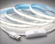 LED Neon Flex світлодіодна силіконова стрічка USB 5V живлення висока яскравість суцільне м'яке світло підсвітка від павербанка з кнопкою керування 6000K холодне біле світло 2 м - зображення 3