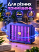 Ультрафиолетовая лампа‑уничтожитель насекомых для дома с аккумулятором 1200 мАч USB‑зарядкой и ремешком - изображение 5