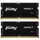 Модуль пам'яті Kingston Fury DDR5 64GB (2x32) 4800 Kingston DDR5 4800 64GB KIT (32GBx2) SODIMM FURY Impact (KF548S38IBK2-64) - зображення 1
