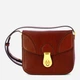Torebka crossbody damska ze skóry naturalnej mała The Bridge Mia 04341601 14 Brązowa (800070359579) - obraz 1