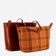 Torebka shopper damska ze skóry naturalnej The Bridge Lisa 042006E7 14 Brązowa (800070359576) - obraz 5