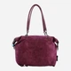 Damska torebka typu crossbody z naturalnego zamszu duża Gabs G3Plus G000033T2X3214 C3530 Bordowa (800070361225) - obraz 5