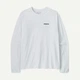 Longsleeve męski Patagonia M'S L/S P-6 Logo Responsibili 38518 FBWI XL Biały (800070362405) - obraz 1