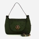 Torebka crossbody damska materiałowa Liu Jo AF6113T711A 95320 Zielona (800070362929) - obraz 4