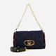 Torebka crossbody damska materiałowa Liu Jo AF6148E1164 00770 Niebieska (800070362935) - obraz 4
