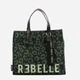 Torebka crossbody damska materiałowa Rebelle Electra REB0299T0036 0199 Zielona (800070364365) - obraz 1