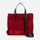 Torebka crossbody damska materiałowa Rebelle Electra REB0082T0001 0141 Bordowa (800070364360) - obraz 3