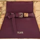 Torebka crossbody damska materiałowa mała Alviero Martini LG11G654 0304 Bordowa (800070364501) - obraz 3
