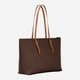 Сумка шопер жіноча зі штучної шкіри Michael Kors Quinn 30T6GQNT9B 252 Коричнева (800070364534) - зображення 5