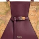 Torebka crossbody damska materiałowa Alviero Martini LG08G654 0304 Bordowa (800070364497) - obraz 5