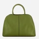 Torebka crossbody damska ze skóry naturalnej duża Iuntoo Cluana 13182 11R Zielona (800070365063) - obraz 2
