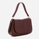 Torebka crossbody damska ze skóry naturalnej Iuntoo Dorica 13185 7K Fioletowa (800070365074) - obraz 3