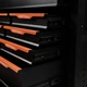 Тележка-шкаф для инструментов Kraft&Dele KD1064 для автомастерской и СТО 12 ящиков на колесах - изображение 5