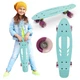 Скейт QKIDS GALAXY Light Blue - изображение 4