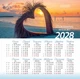 Календар 2027 Романтичні пейзажи (Romantic landscapes) із серії Свято кожен день - зображення 14