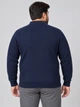 Мужской осенний гольф-поло синий (2631265) 3XL - изображение 2