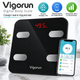 Напольные весы Vigorun Digital Body Scale до 180 кг с Bluetooth Умные весы с приложением для смартфона Умные электронные весы для анализа состава тела - изображение 1