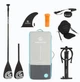 Надувна SUP-дошка AQUASTIC Touring 11'6" 350 см, до 130 кг, з веслом 2в1, насосом і сидінням рожевий (2000151099) - зображення 5