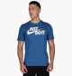 Футболка чоловіча Nike Tee Just Do It Swoosh S Синій AR5006-407 - зображення 1