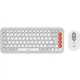 Комплект (Клавіатура та миша) Logitech Pop Icon Combo Off-White (920-013141) - зображення 1