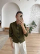 Кардиган женский укороченый хаки 42-48 г1435.4575 - изображение 1