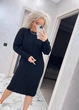 Женское платье вязаное черное 42-56 с1524.5065 - изображение 2