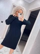Женское платье вязаное черное 42-56 с1524.5065 - изображение 4