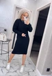 Женское платье вязаное черное 42-56 с1524.5065 - изображение 7