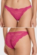 Трусики Victoria's Secret Dream Angel Lace Cheekini Фуксія S - изображение 2