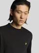 Футболка Lyle & Scott Oversized Crew Neck Black размер M - изображение 3