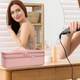 Сумка-органайзер для стайлера и фена Dyson двухслойная 39.5х15х13 см дорожная, вместительная Розовая - изображение 5
