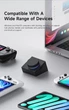 Док-станція Hagibis Black-1102A USB-C з регулятором гучності RGB RJ45 - зображення 8