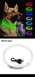 Яркий светодиодный LED ошейник для собак и кошек 70 см (можно укорачивать) с USB-заряд. Видимость до 500м в темноте. Цвет белыый. - изображение 11