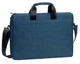 Сумка для ноутбука 15.6" RivaCase 8335 Blue синя водоотталкивающая противоударная с ремнем на плечо (8335-BLU-Case) - изображение 2