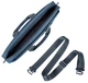 Сумка для ноутбука 15.6" RivaCase 8335 Blue синя водоотталкивающая противоударная с ремнем на плечо (8335-BLU-Case) - изображение 4