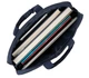 Сумка для ноутбука 15.6" RivaCase 8035 Blue синяя легкая водоотталкивающая противоударная с плечевым ремнем (8035-BLU-Slim) - изображение 7
