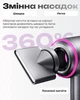 Профессиональный фен стайлер для волос Super Hair Dryer 1600 Вт + 5в1 насадок, серый/фуксия - изображение 7