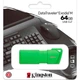 USB-флеш-накопичувач Kingston 64GB DataTraveler Exodia M Green USB 3.2 (KC-U2L64-7LG) - зображення 4