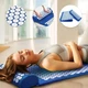 Килимок масажний Acupressure Mat з валиком акупунктурний для спини шиї та релаксації - зображення 8