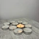 Свечи Tealight белые, 3,5×1 см. Чайная свечка без дыма для аромалампы, декора и медитации 1шт. - изображение 3