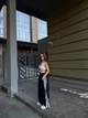 Женские спортивные брюки с лампасами на змейке / Черный 42-44 / BASED 0145800 - изображение 15