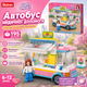 Конструктор SLUBAN M38-B0797 "Girls Dream": Автобус скорой помощи, 195 деталей - изображение 1