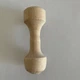 Ступка деревянная кухонная с пестиком мини гладкая (6х9.5 см) - изображение 5