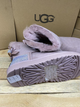Жіночі уггі Міні Замш рожеві UGG Mini Bailey Bow Glitz Pink (37, рожевий) - изображение 2