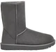 Жіночі уггі Замшеві Середні Сірі UGG CLASSIC SHORT II BOOT Grey (37, сірий) - изображение 1