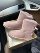 Жіночі уггі Пудра Середні Замша 2 Банти UGG Bailey Bow II Dusk Pink (39, пудра) - изображение 2