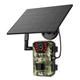 Автономная фотоловушка SOLAR F8 14 Мп с 4G модулем и солнечной панелью для охраны территории и охоты с ночной съемкой камуфляжная - изображение 1