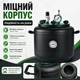 Газовий автоклав для консервування 15 л, автоклав на відкритому вогні з манометром і термометром - зображення 9