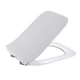 Qtap сидіння для унітаза (Crow 640) 460x350x47 мм, White, з мікроліфтом, Slim Duroplast, Quick Release QTSC179W48700 QTAP QTSC179W48700 - изображение 1